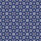 Blue Ajrak Pattern