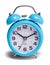 Blue Alarm Clock Front