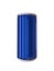 Blue Aluminum Drink Can isolated with clipping path