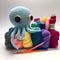 Blue Amigurumi Octopus Yarn