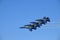 Blue Angles in tight Formation