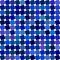 Blue angular square pattern design background