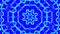 Blue animated patterned background
