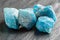 Blue apatite