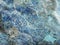 Blue Apatite Mineral macro texture