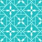 Blue arabic ornamental ceramic tile