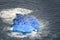 Blue Arctic icebergs