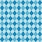 Blue argyle diamond sweater seamless pattern