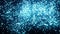 Blue Ascending Glowing Particles Graphic Background Backdrop