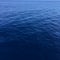 Blue atlantic ocean full surface