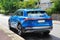 Blue Audi E-tron 55 Quattro Electric SUV