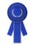 Blue Award Ribbon