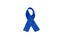Blue Awareness Ribbon - Diabetes Awareness Concept