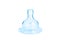 Blue baby bottle pacifier