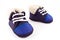 Blue baby feet sneaker shoes