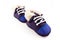 Blue baby feet sneaker shoes