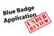 Blue Badge Application Under Review