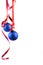 Blue balls - Christmas decoration