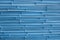 Blue bamboo fence/wall background