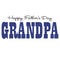 Blue bandana grandpa happy fathers day