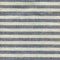 Blue, beige, gray stripe pattern on linen fabric