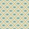 Blue and beige kilim seamless pattern