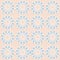 Blue beige seamless pattern, arabesque arabic perforated embossed decorative background