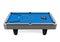 Blue Billiard Table