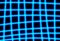 Blue and black neon grid background texture