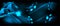 Blue blur abstract horse  banner background vector design, blurred shaded background, vivid color vector illustration.