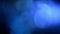 Blue, blurred, bokeh lights background 1080p loop