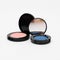 Blue blush powder isolated