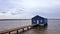 Blue Boat House - Crawley Edge Boat Shed