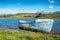 Blue Boat on the Shores of Loch Harport