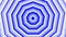 Blue bold nonagon star simple flat geometric on white background loop. Starry nonangular radio waves endless creative animation.