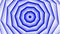 Blue bold spin nonagon star simple flat geometric on white background loop. Starry nonangular spinning radio waves endless