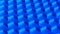 Blue Boombox Grid Pattern 80`s Style Cassette Player Ghetto Blaster Stereo Vibrant Retro Technology