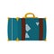 blue briefcase design