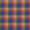 Blue brown plaid tartan pattern checked vector