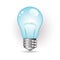 Blue bulb