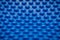 Blue bumpy surface abstract