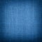 Blue burlap jute canvas background with shade