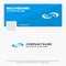 Blue Business Logo Template for Galaxy, astronomy, planets, system, universe. Facebook Timeline Banner Design. vector web banner