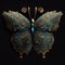 Blue Butterfly - Intricate and Detailed Artwork of Nature\\\'s Delicate Beauty