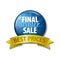 Blue button with words `Final Winter Sale - Best Prices`