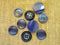 Blue buttons