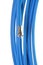 Blue cable with coaxial connectors