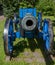 Blue canon at fortress Bourtange