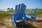 Blue Chairs on the Beach