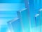 Blue chart columns on transparent light blue background